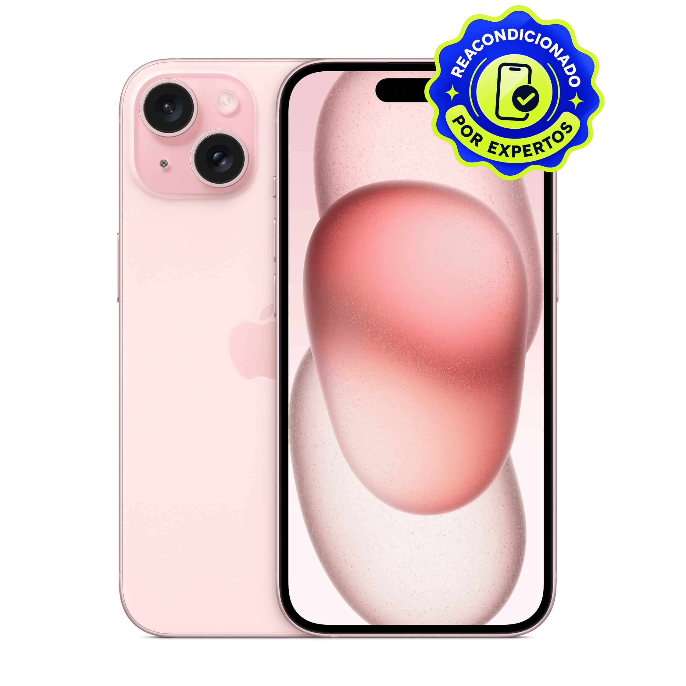 iPhone 15 Rosa 128 GB – 90%+ Batería – Usado